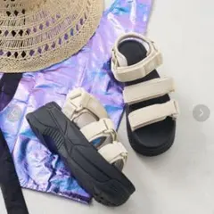 SHAKA×FREAK'S STORE 別注 ネオバンジー チャンキー 厚底