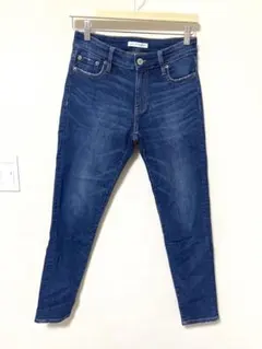 【美品】AZUL BY MOUSSY ハイストレッチスキニーデニム L
