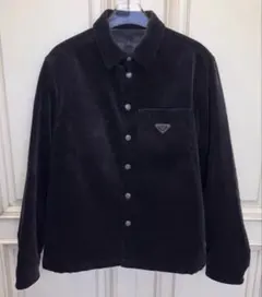PRADA コーデュロイ ジャケット ブラックのサムネイル