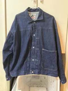 LEE × KAIHARA DENIM ヒッコリー/デニム カバーオール - メルカリ