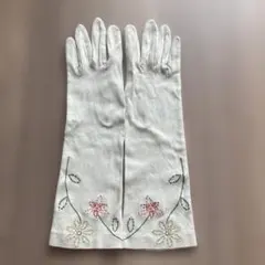 手袋 花柄刺繍 VUカット シビラのサムネイル