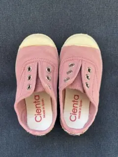 Cienta デッキシューズ　ピンク　ローズ