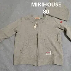 MIKIHOUSE　ミキハウス　ベビー　パーカー　80cm　男の子　女の子