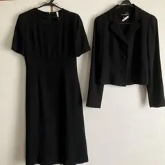 ブラックフォーマル　7号　ワンピース&ジャケット　礼服