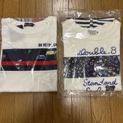 新品未使用品　BLACKBEAR & double B Tシャツ 2枚 130