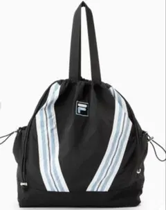 FILA × Casselini コラボ ショルダーバッグ ブラック 新品未使用のサムネイル