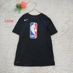 k221　NIKE【L】THE NIKE NBA Tシャツ 黒　DRI-FITのサムネイル