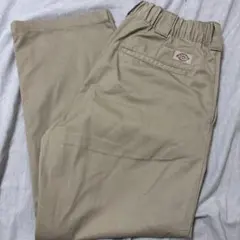 【美品】Dickiesベージュ チノパン ツイル