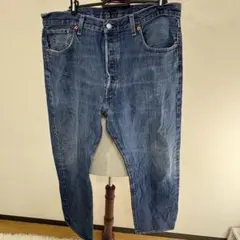 【極太・好配色】リーバイス 501 デニム W38 L29 エジプト製 濃紺