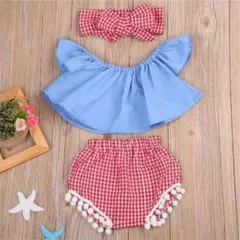 オフショルダーセットアップ