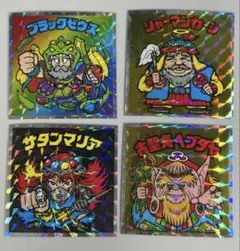 ビックリマン シール 4種セット　ヘッドだらけ