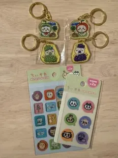 ご当地ちいかわキーホルダー4点セット おまけ付き ちいかわ＆ハチワレ 長野・山梨