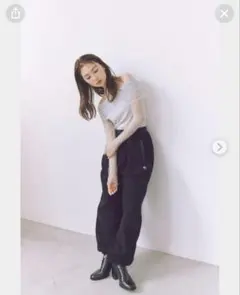 shishikui パラシュートパンツ シシクイ 百々 - メルカリ