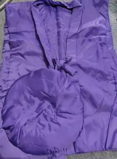 古希70歳　喜寿77歳　傘寿　80歳　卒寿90歳お祝い紫 ちゃんちゃんこ