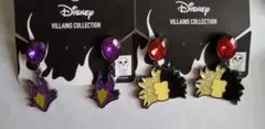ディズニー GU マレフィセント クルエラ イヤリング 2個セットのサムネイル