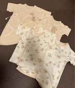 ベビー肌着 プーさん50-60㎝　4点セット