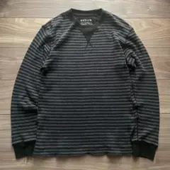 00s OLD UNIQLO striped shirt M archive