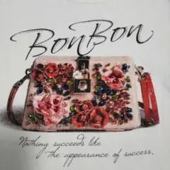 【SKY SCRAPER】BonBonビジュー使い花柄Bagプリント 半袖T　F