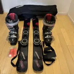 ■■送料無料■HEAD■女性用スキーセット■板142/靴23.5■WAX済■■ □□送料無料□HEAD□女性用スキーセット□板142/靴23.5