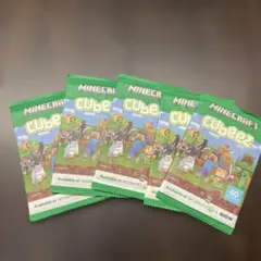 Minecraft Cubeez 40種類収集可能　5枚セット