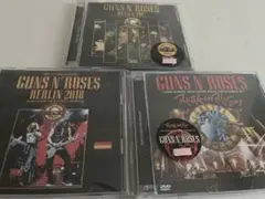 GUNS N' ROSES CD/DVD 3セット まとめ売り