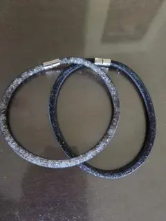 SWAROVSKI スターダスト ブレスレット チョーカー2個セット