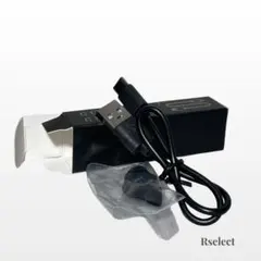 USB Type-A to Type-C充電ケーブル 約15cm イヤーピース付