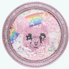ディズニー　ミラー　バルーン　ミッキー　ピンク