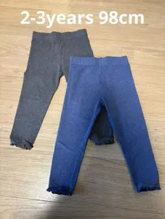 next レギンス　2枚セット　2-3years 98cm