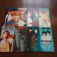 access シングル８枚&葛城哲哉　シングル４枚セット 　中古