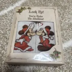 ディズニー 2022年クリスマス限定 ミッキー＆ミニー ハンドタオル 2枚セット