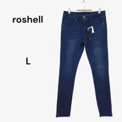 ​ロシェル roshell 新品タグ付き デニム パンツ L ブルー