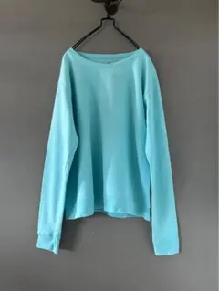 古着 ビンテージ ヘインズ L 空色 水色 無地 スウェット トレーナー 美品