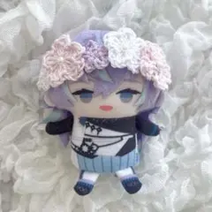 【ピンクベース】にじぱぺっと おまんじゅう ぬい帽子