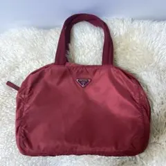 PRADA バーガンディ ショルダーバッグ