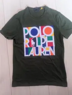 POLO RALPH LAUREN カスタムスリムフィット Tシャツ オリーブ