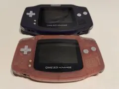 【ジャンク品】任天堂ゲームボーイアドバンス 本体 2台セット
