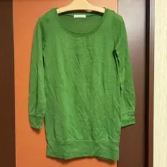 grove 長袖ニット グリーン