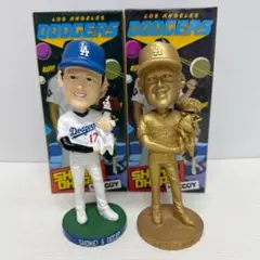 大谷翔平 【限定】ゴールデン ボブルヘッド　ロサンゼルス ドジャース　ゴールド ドジャース 大谷翔平ボブルヘッド ゴールド 野球 MLB｜Yahoo