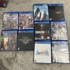 PS4 ゲームセット 人気タイトル