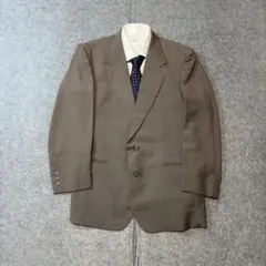 美品✨90s vintage テーラードジャケット グレー モード シティボーイ