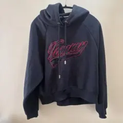 TOMMY HILFIGER ロゴ刺繍 パーカー ネイビーのサムネイル