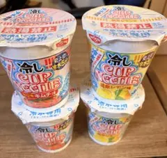 大人気！冷やしカップヌードル2種類のサムネイル