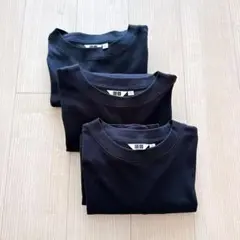 ユニクロU エアリズムコットンオーバーサイズTシャツ5分袖　3枚セット