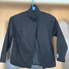 再度値下げしました❗️黒&茶色の2枚セットウール風ボタン付きコート