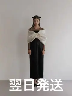 ecmile. RIBBON TIGHT DRESS リボンタイトドレス - メルカリ