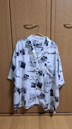 Rocky Monroe 総柄 オープンカラーシャツ XLのサムネイル