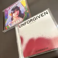 LE SSERAFIM CRAZY シングル UNFORGIVEN CD