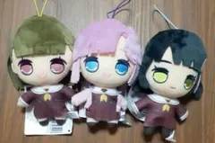 蓮ノ空女学院　きゅるまる ぬいぐるみ　吟子　小鈴　姫芽　全3種セット