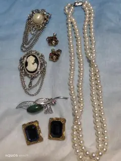 R*n様 生前整理品 まとめ102 アクセサリー パールネックレス イヤリング